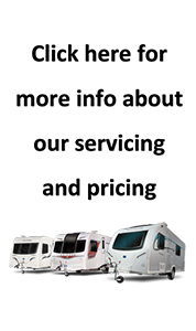 caravan servicing and pricing button